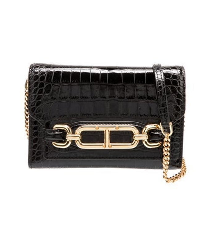 Tom Ford Ford Embossed Leather Minaudiere
