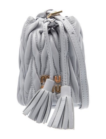 Leather Bucket Bag w/ Tags