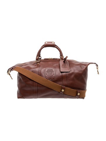 Leather Weekender Bag XL