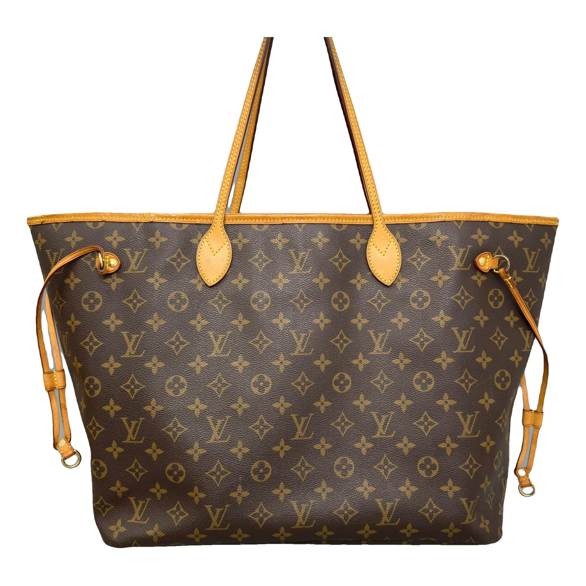 Neverfull leather handbag