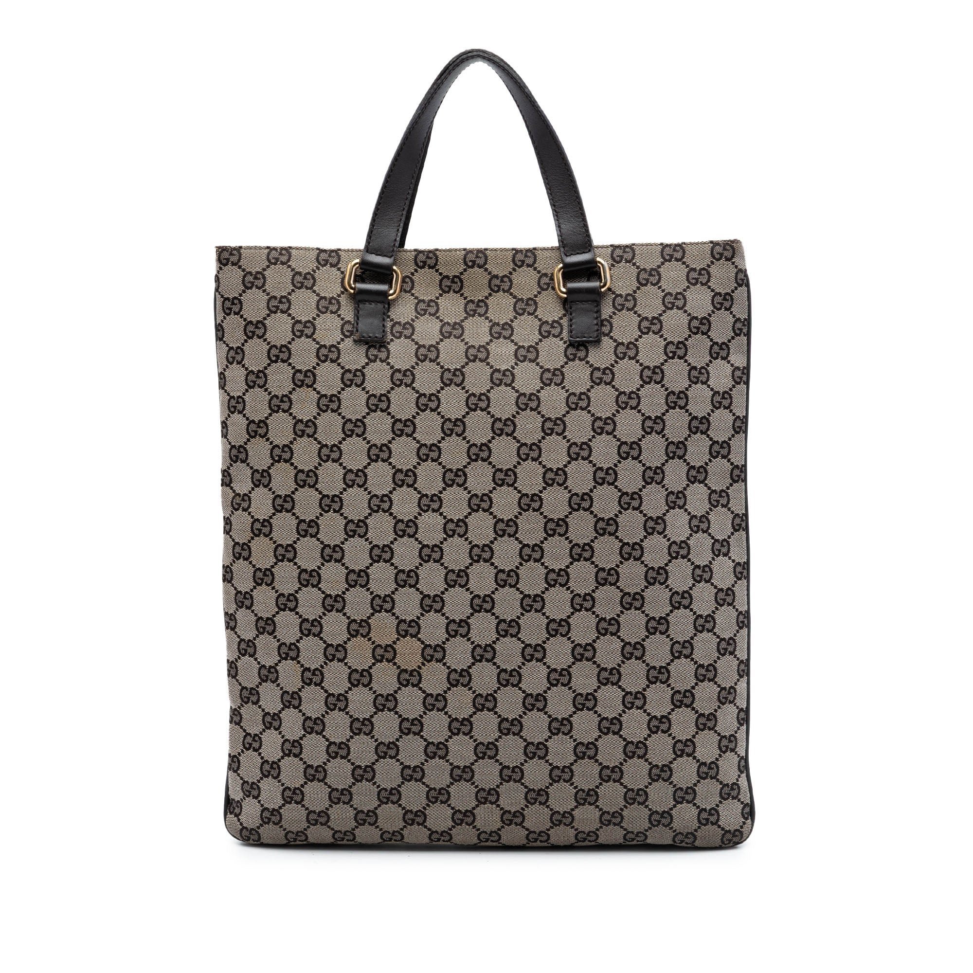 Leather tote
