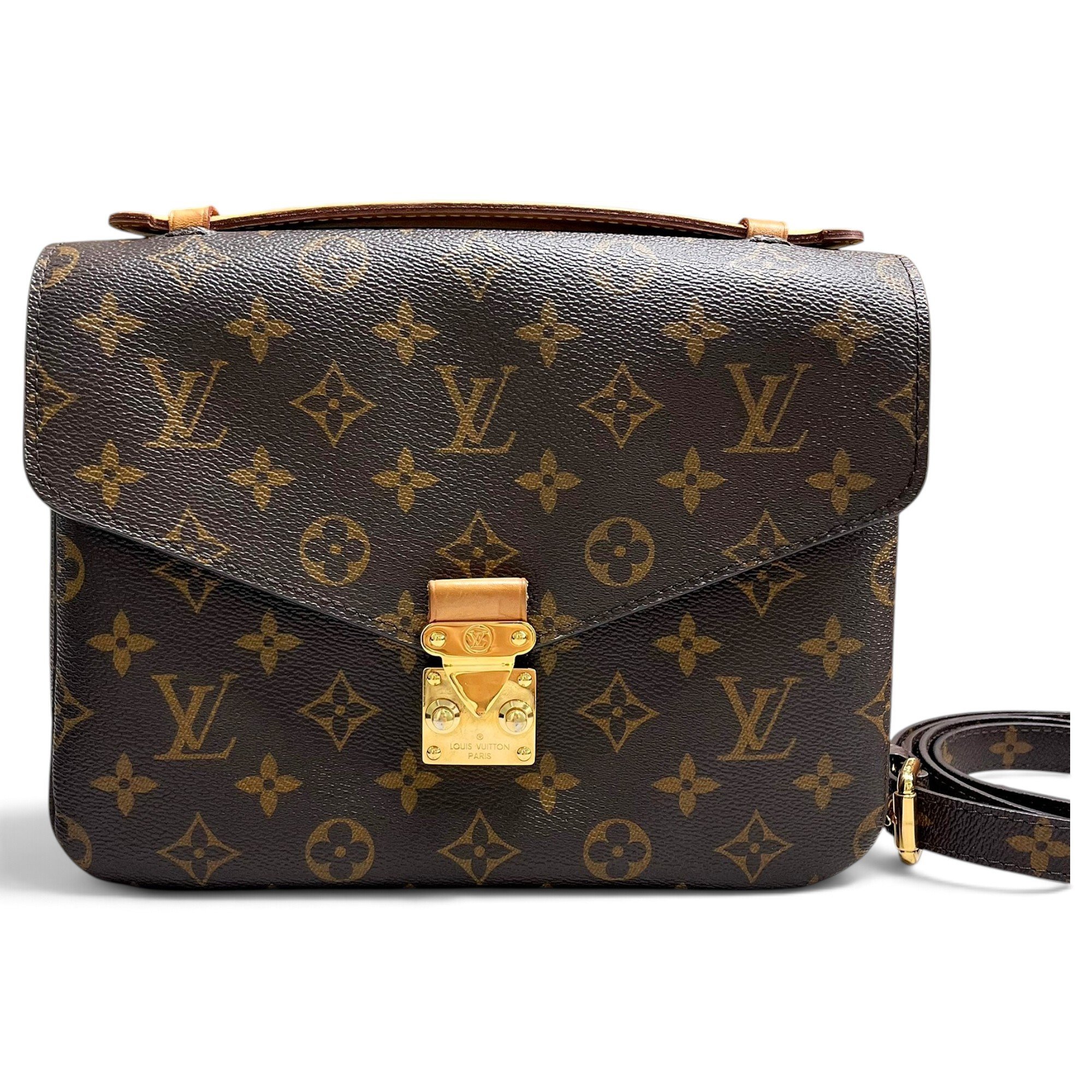 Metis leather handbag