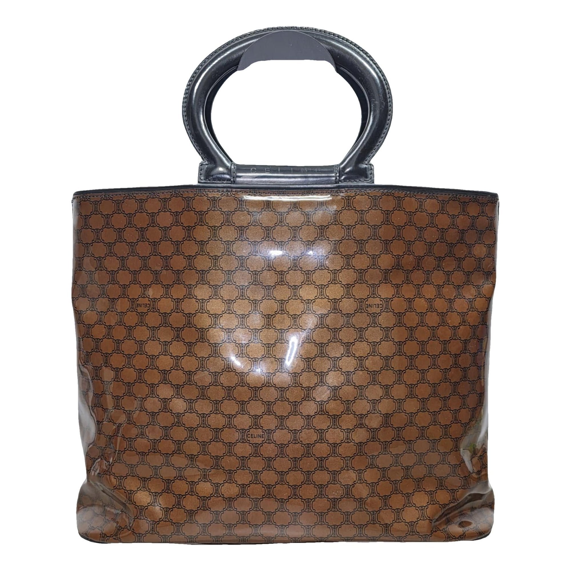 Leather tote