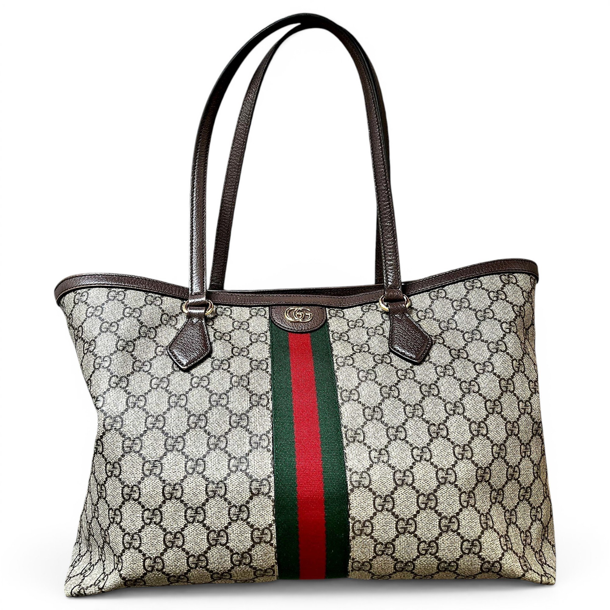 Ophidia Shopping leather tote