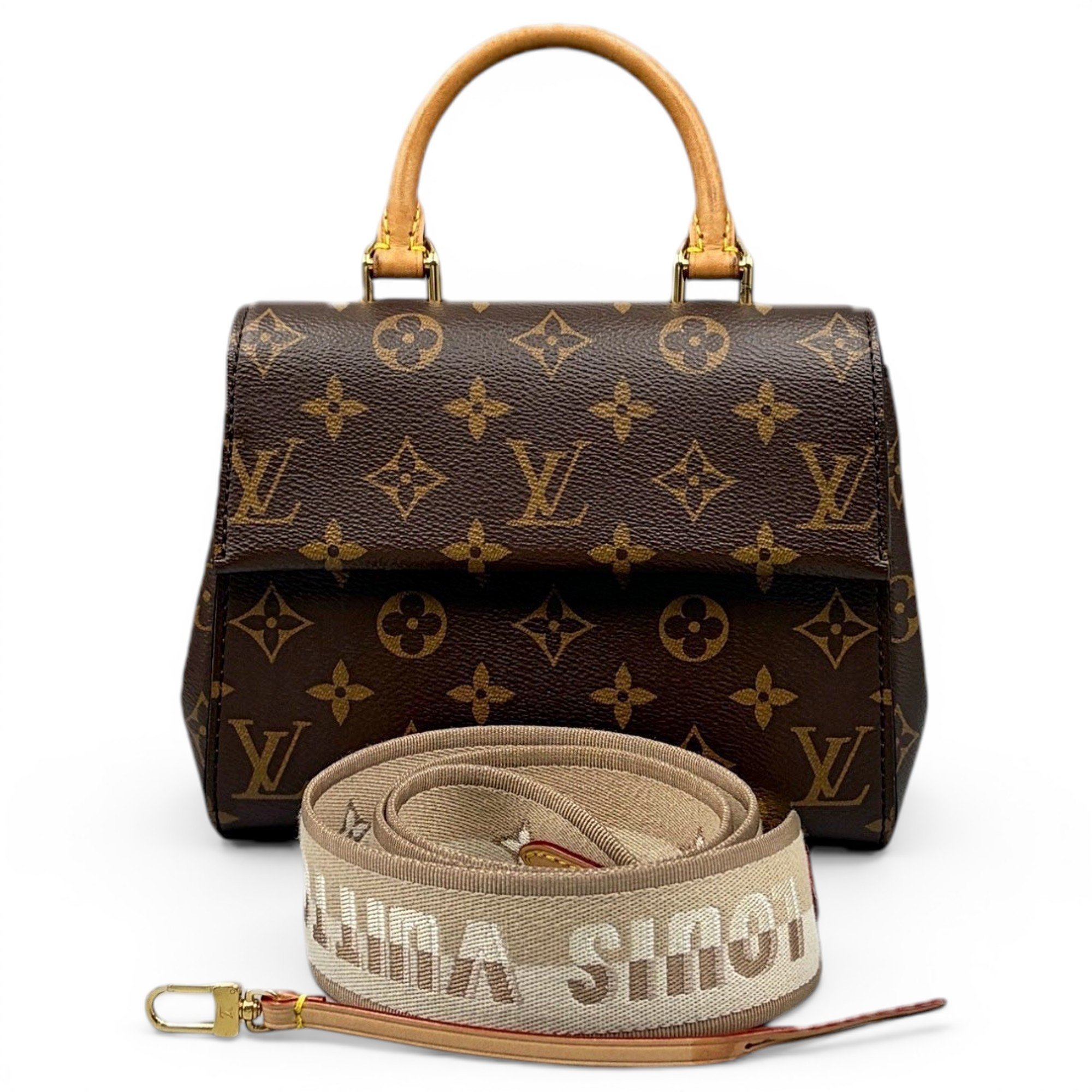 Cluny leather handbag