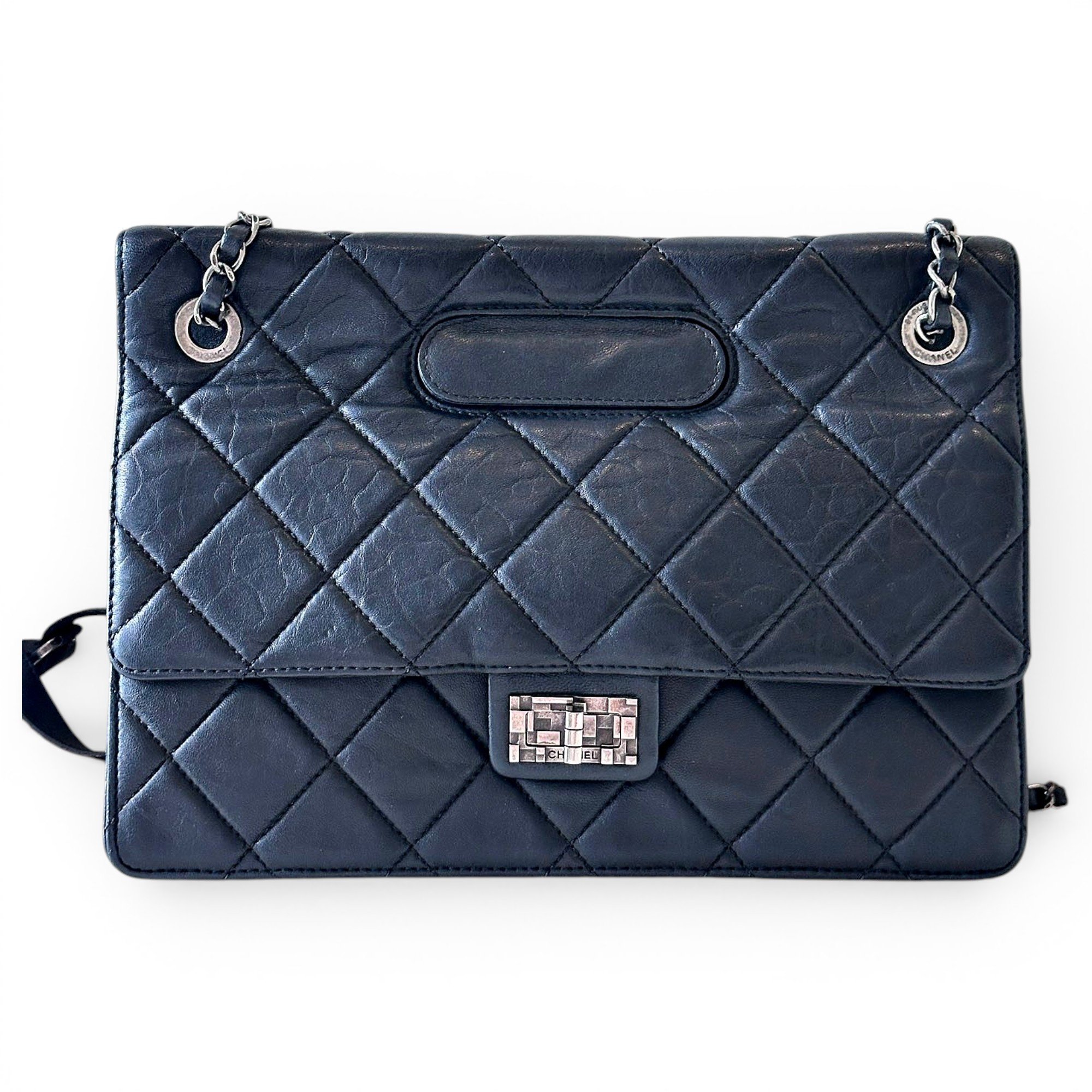 2.55 leather handbag