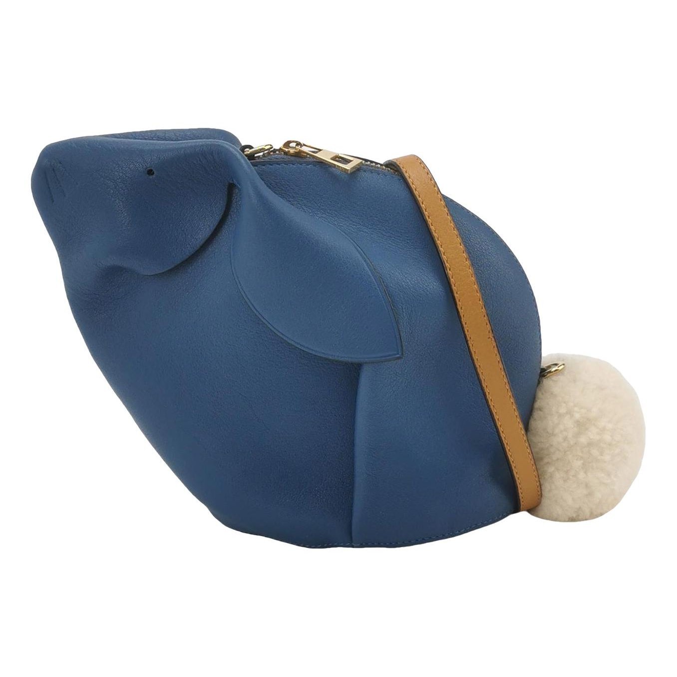 Animals leather crossbody bag