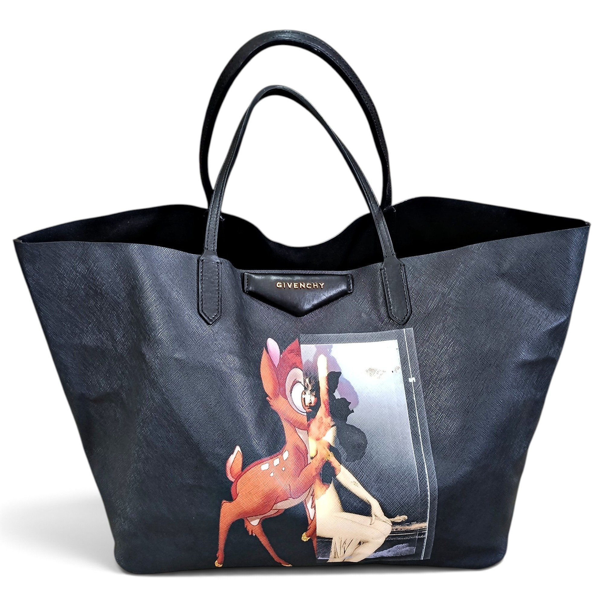 Leather tote