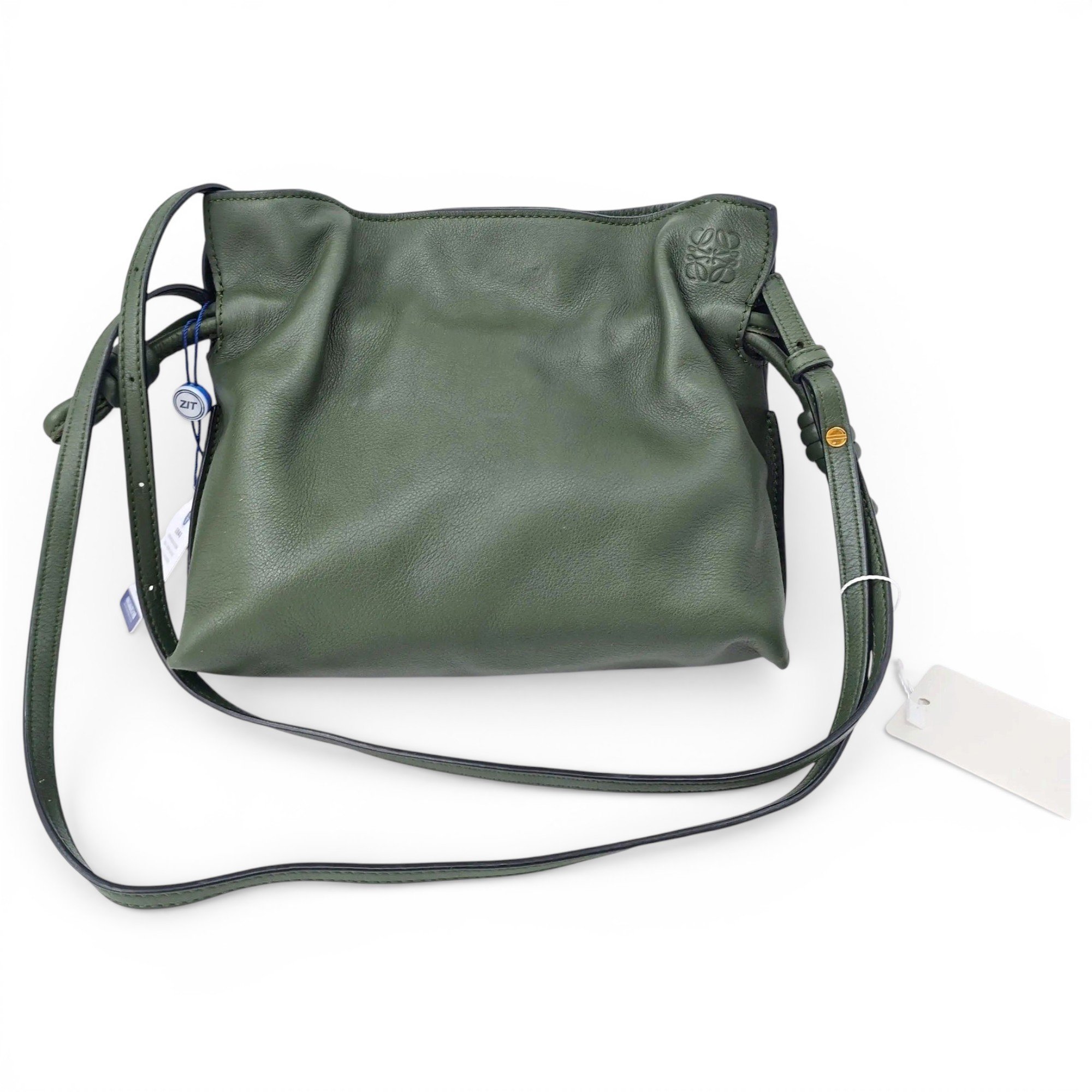 Flamenco leather handbag