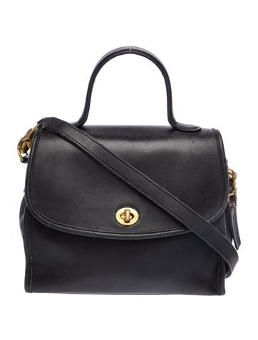 Leather Top Handle Bag
