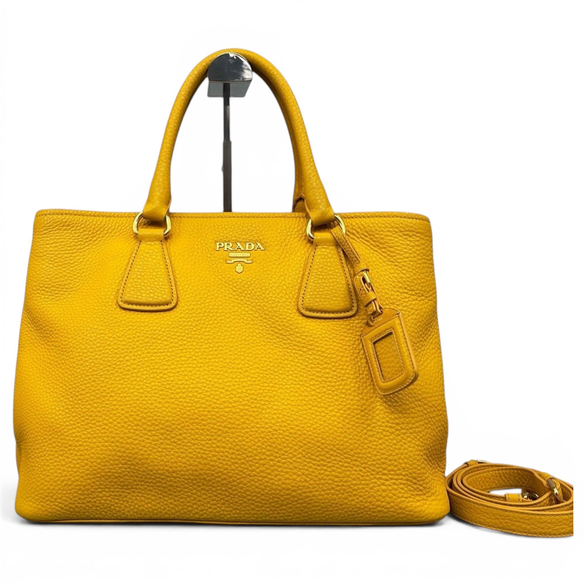 Promenade leather handbag