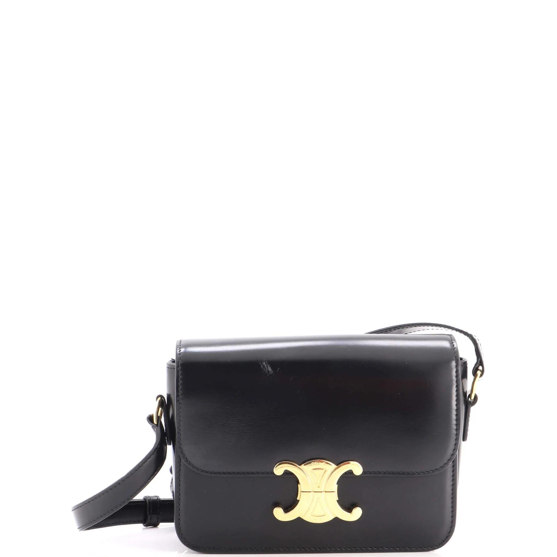 Leather crossbody bag