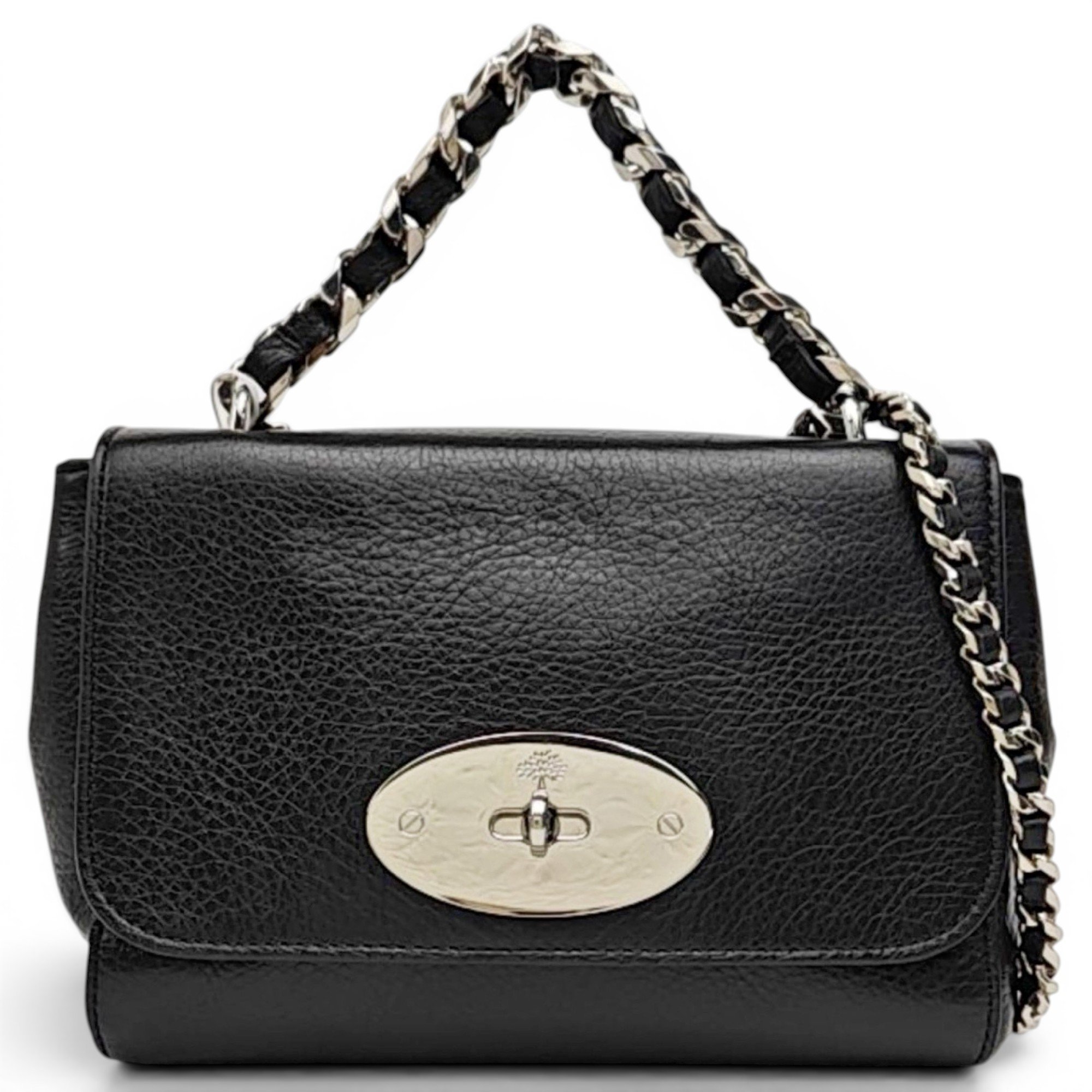 Lily leather handbag