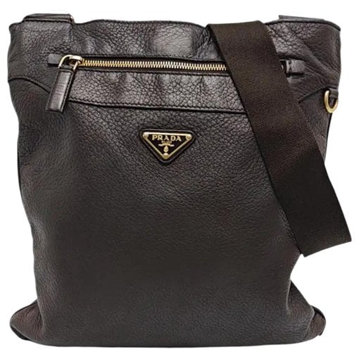 Leather crossbody bag