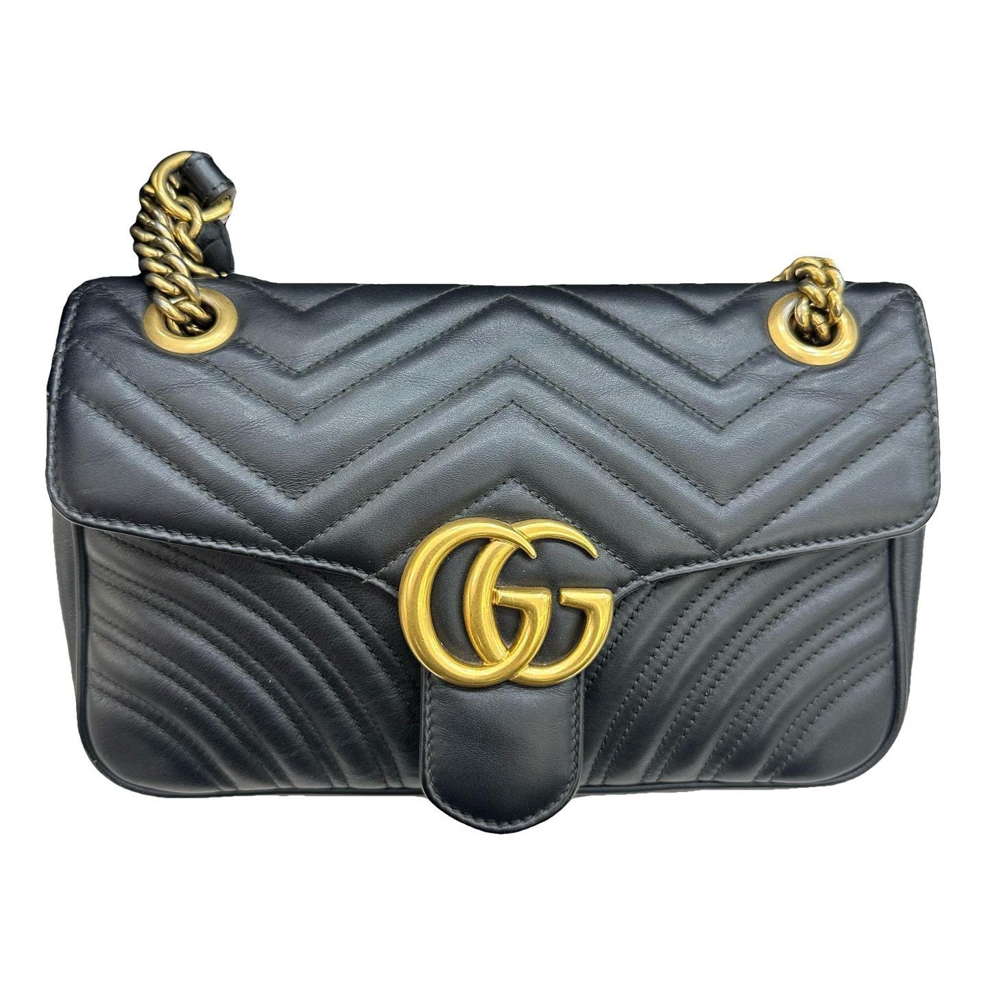GG Marmont Chain leather handbag