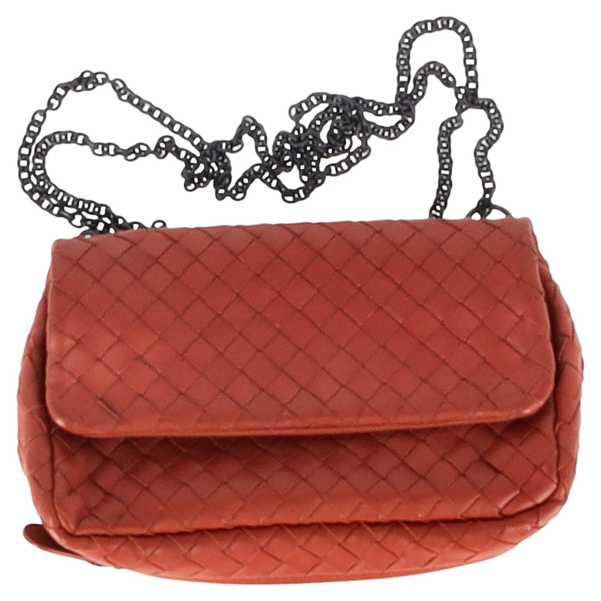 Olimpia leather satchel