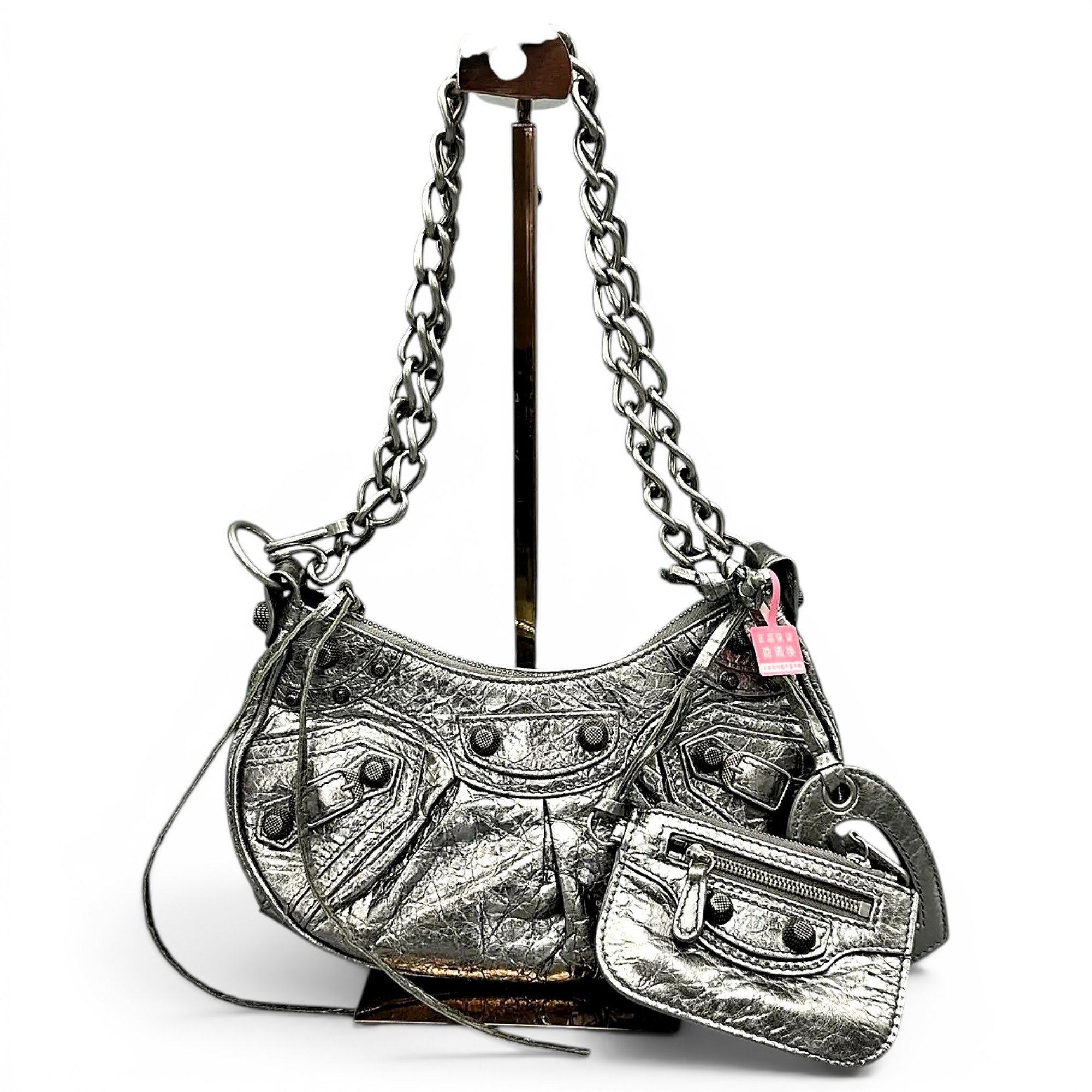 Le Cagole leather handbag
