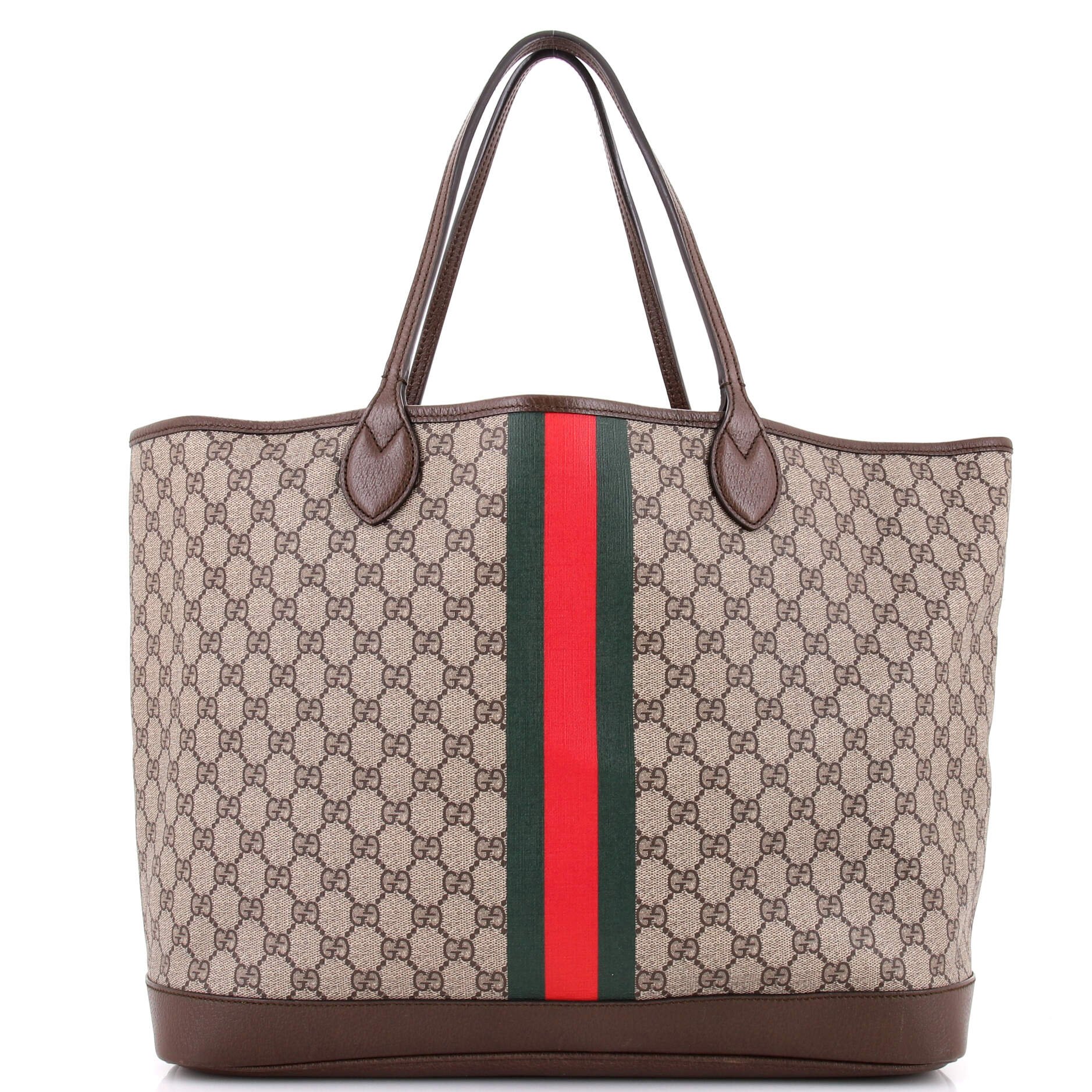 Ophidia Open Shopping Tote GG Coated Canvas Large