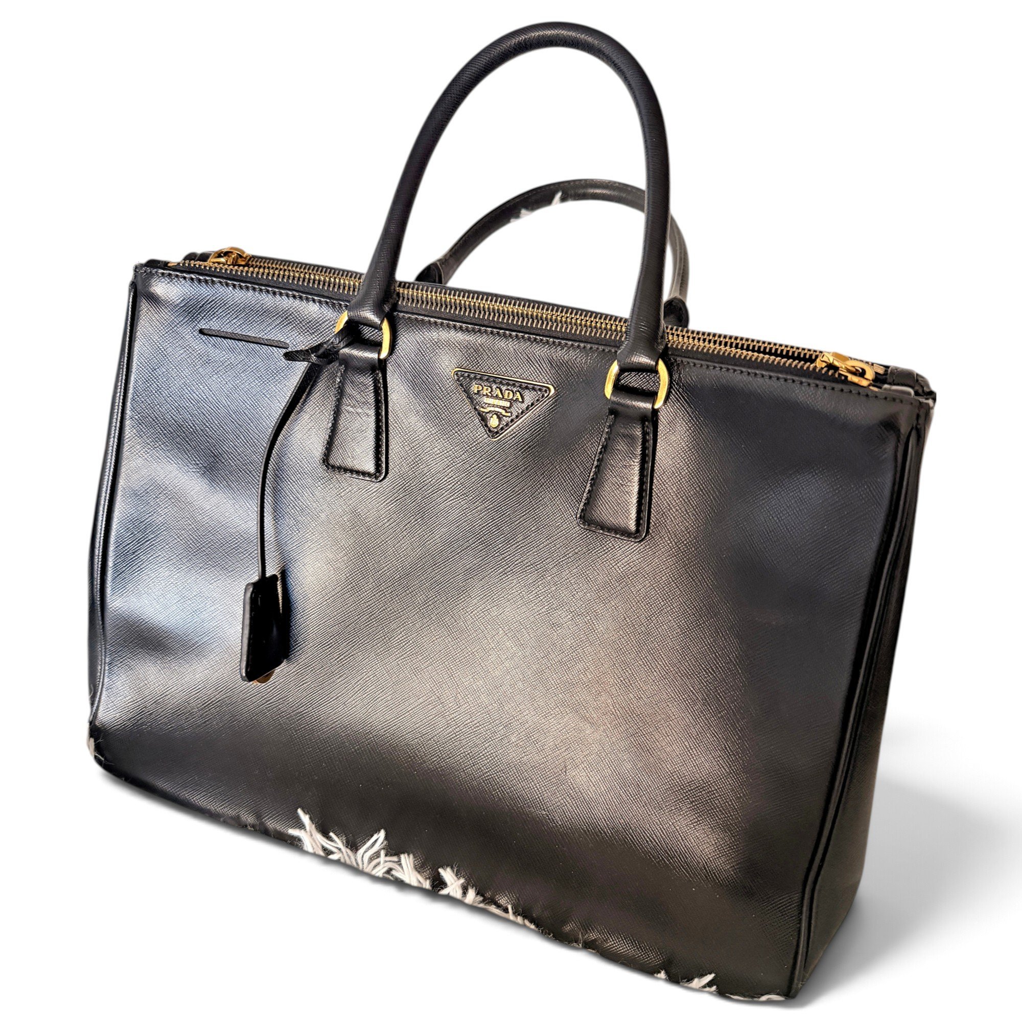 Galleria leather handbag