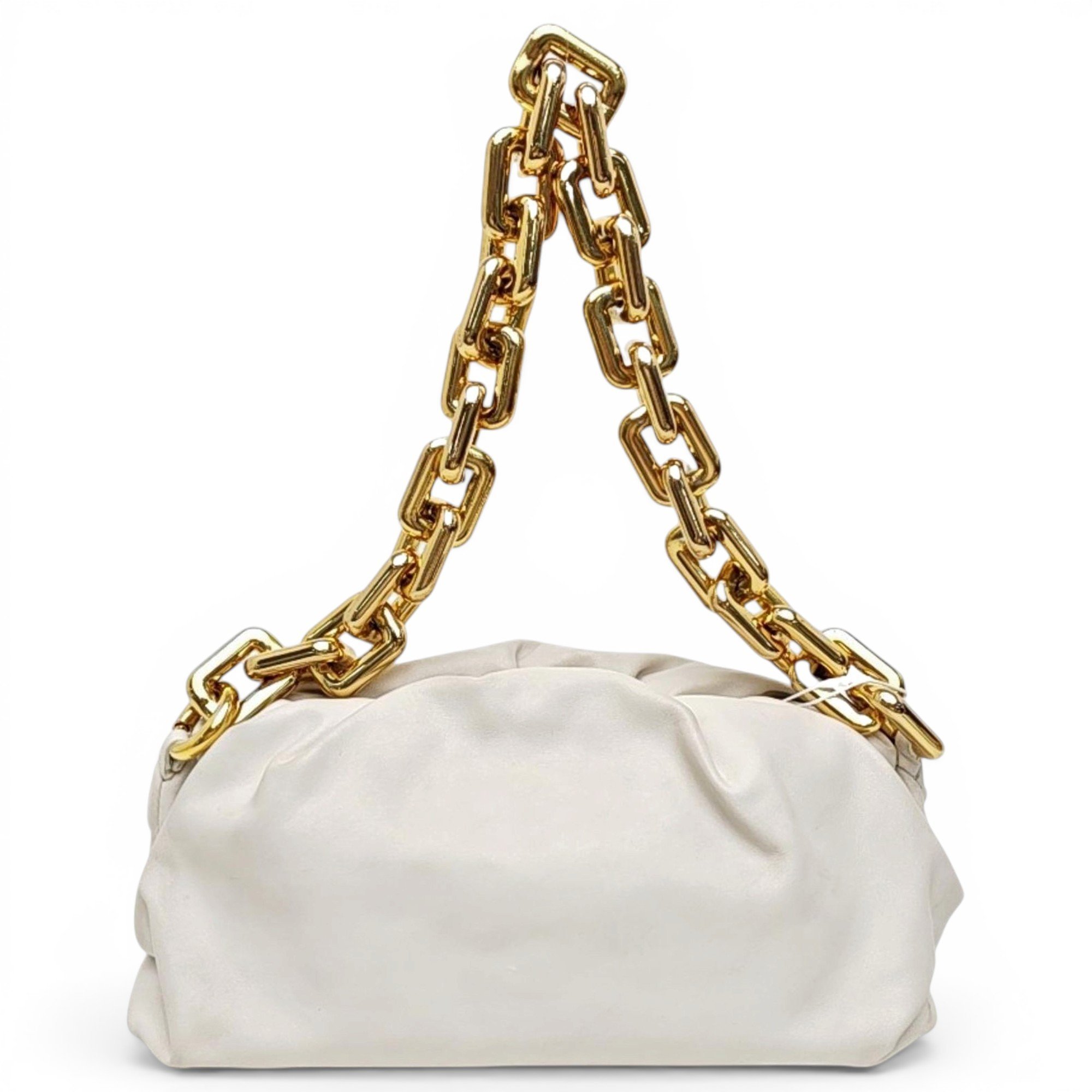 Chain Pouch leather handbag
