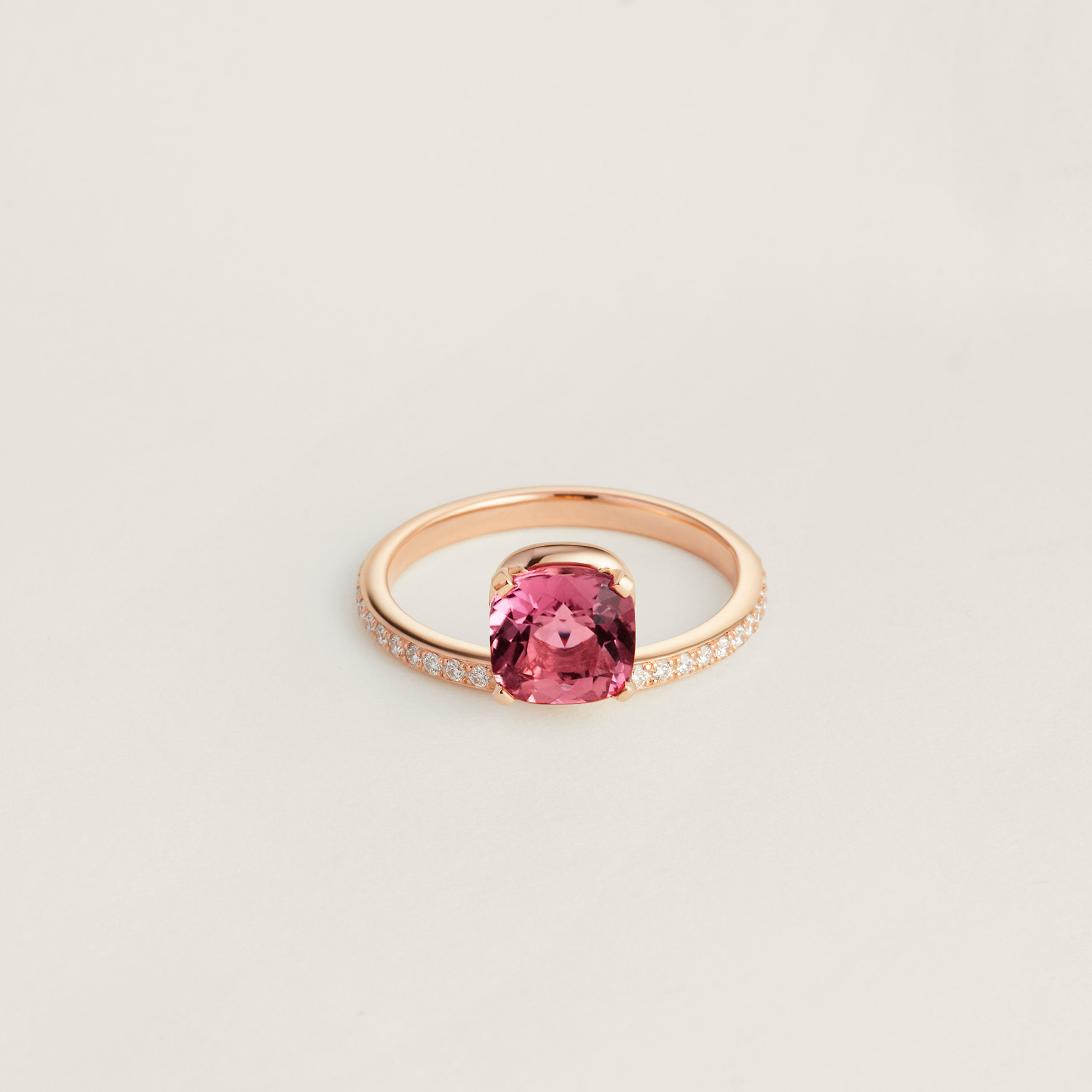 Hermès Grand Jete solitaire engagement ring, large model