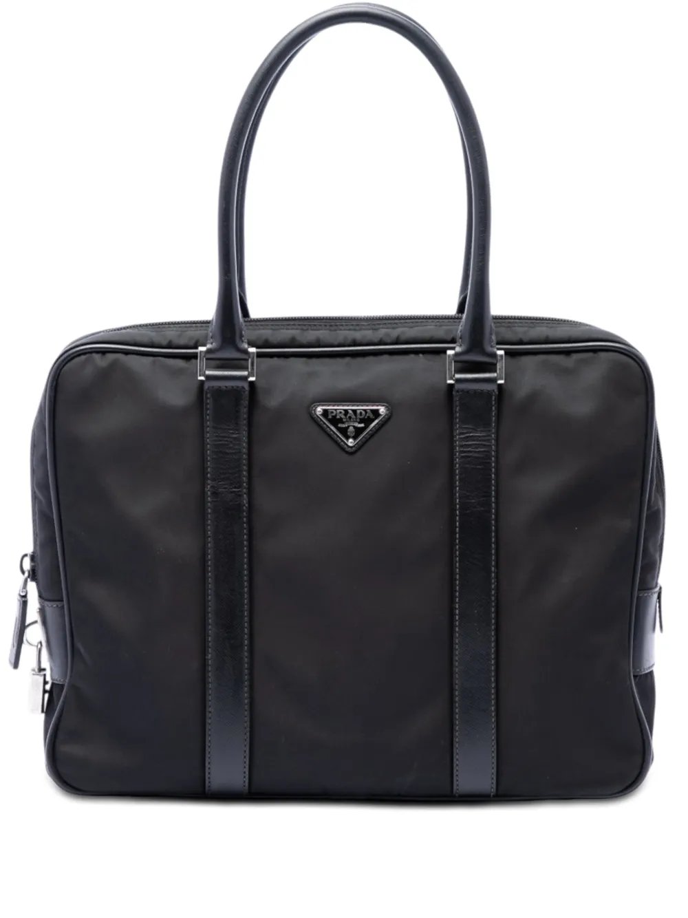 2013-2026 Saffiano Trimmed Tessuto business bag