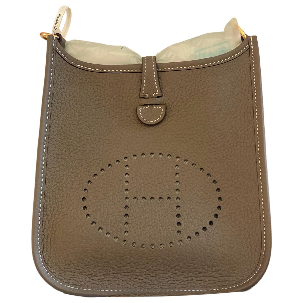 Mini Evelyne leather crossbody bag