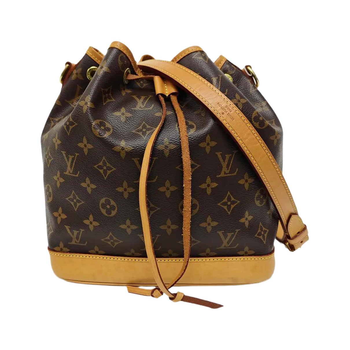 Nano Noé leather crossbody bag