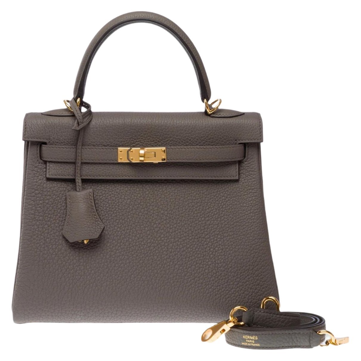 Kelly 25 leather handbag