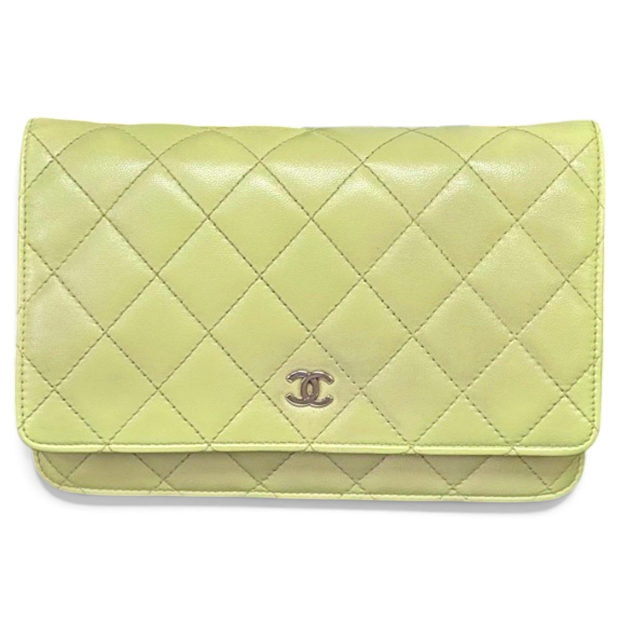 Wallet On Chain Timeless/Classique leather crossbody bag