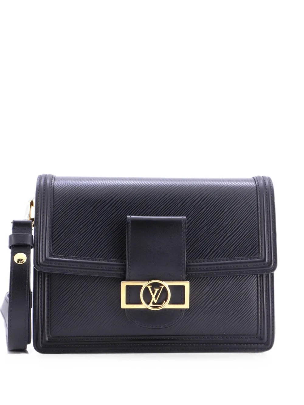 Dauphine Epi Leather MM shoulder bag