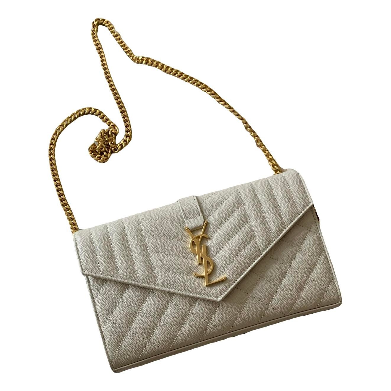 Saint Laurent Envelope leather crossbody bag