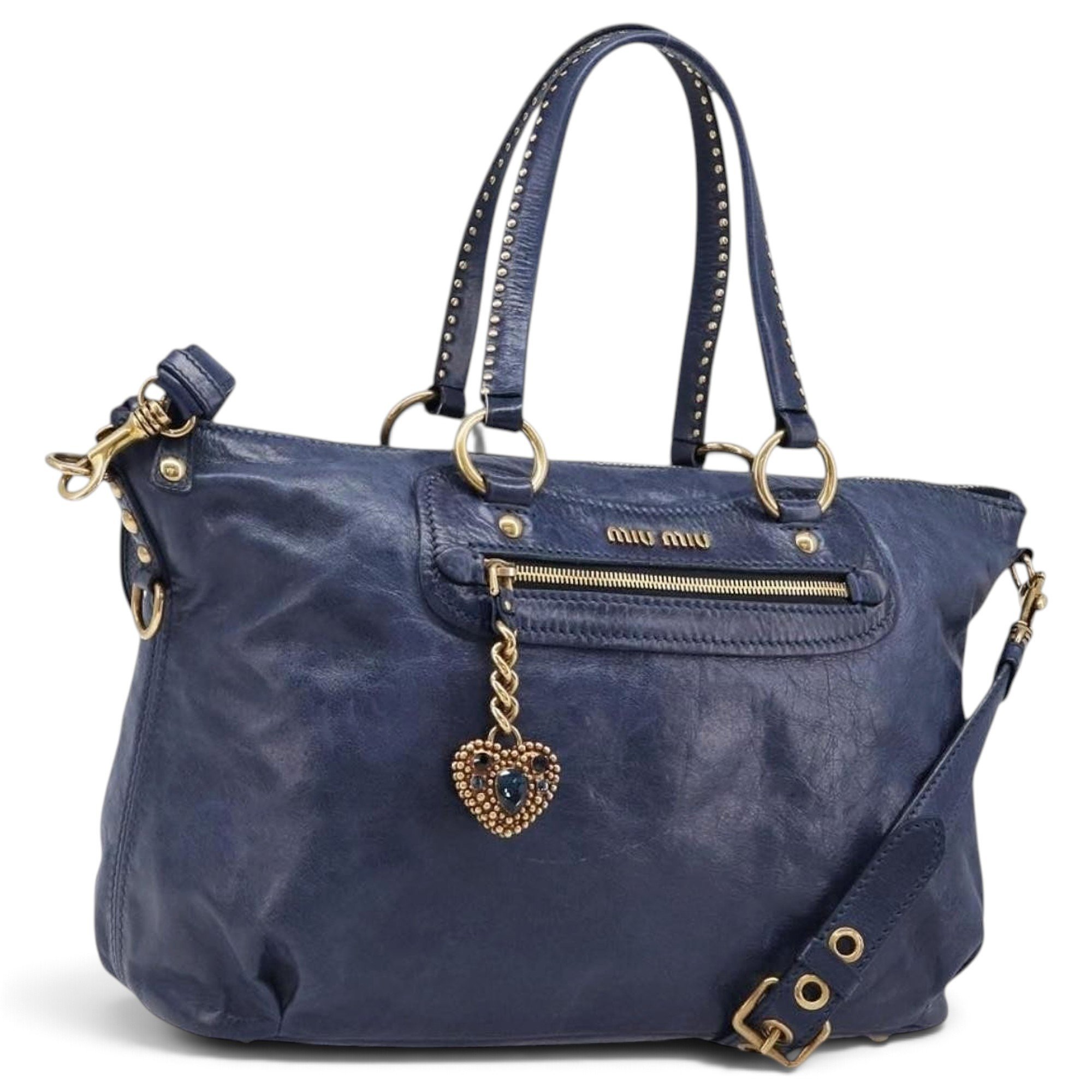 Vitello leather handbag