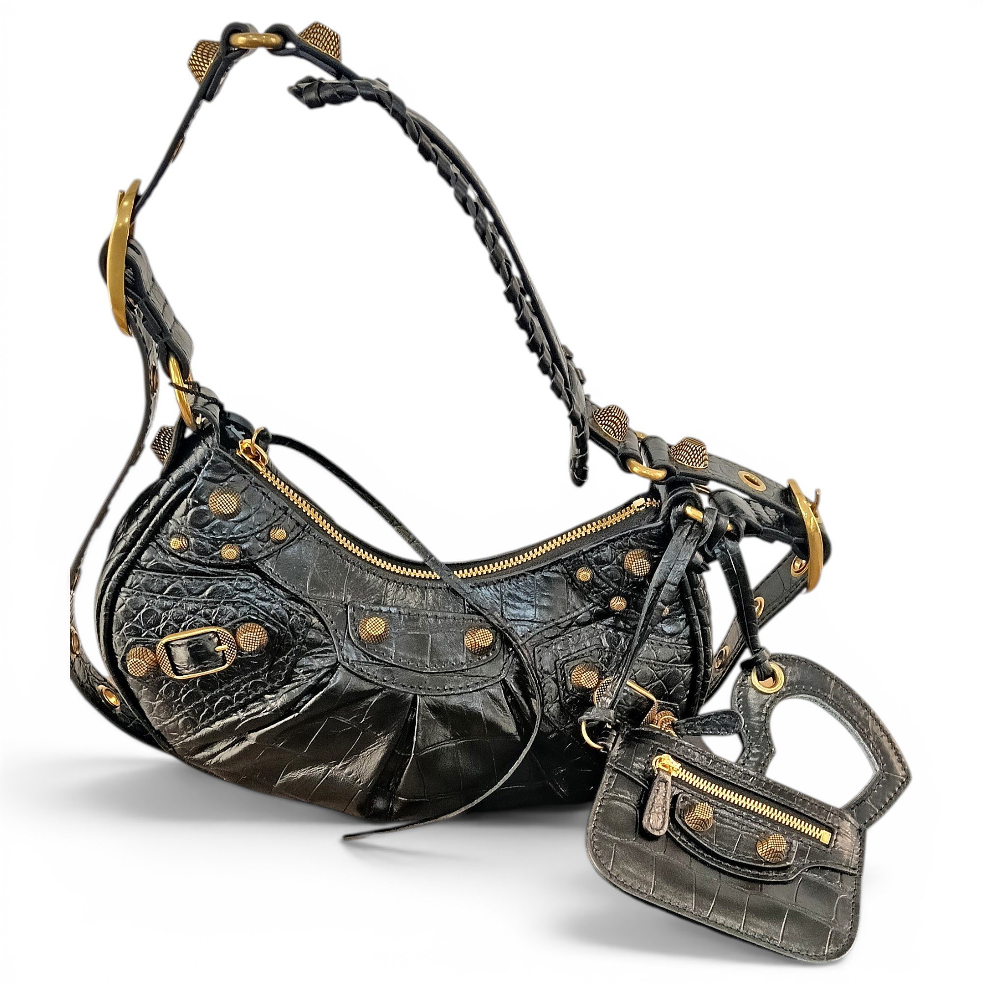 Le Cagole leather handbag
