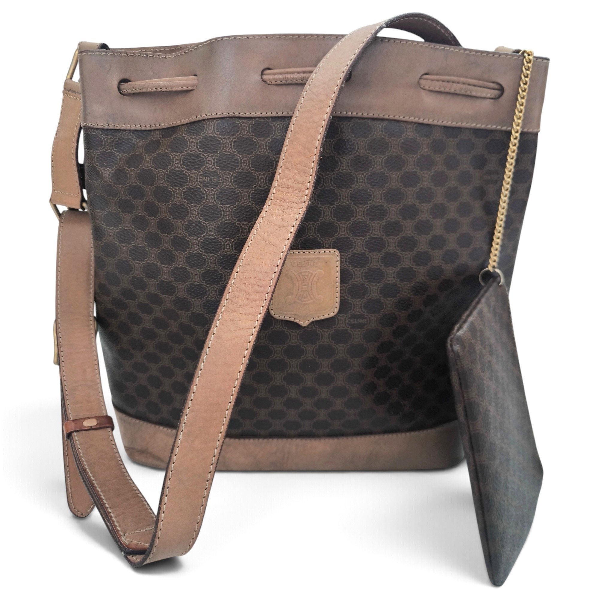 SAC SEAU leather handbag