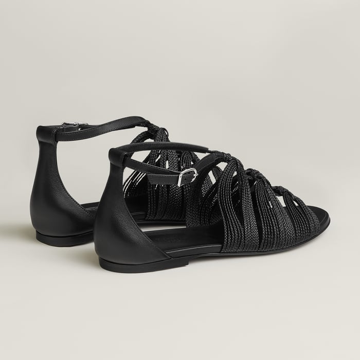 Noir Karmen Sandal