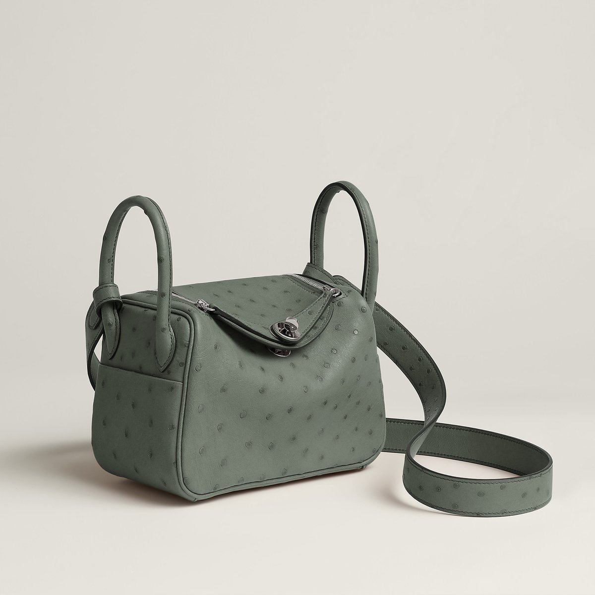Vert Amande Lindy Mini Bag