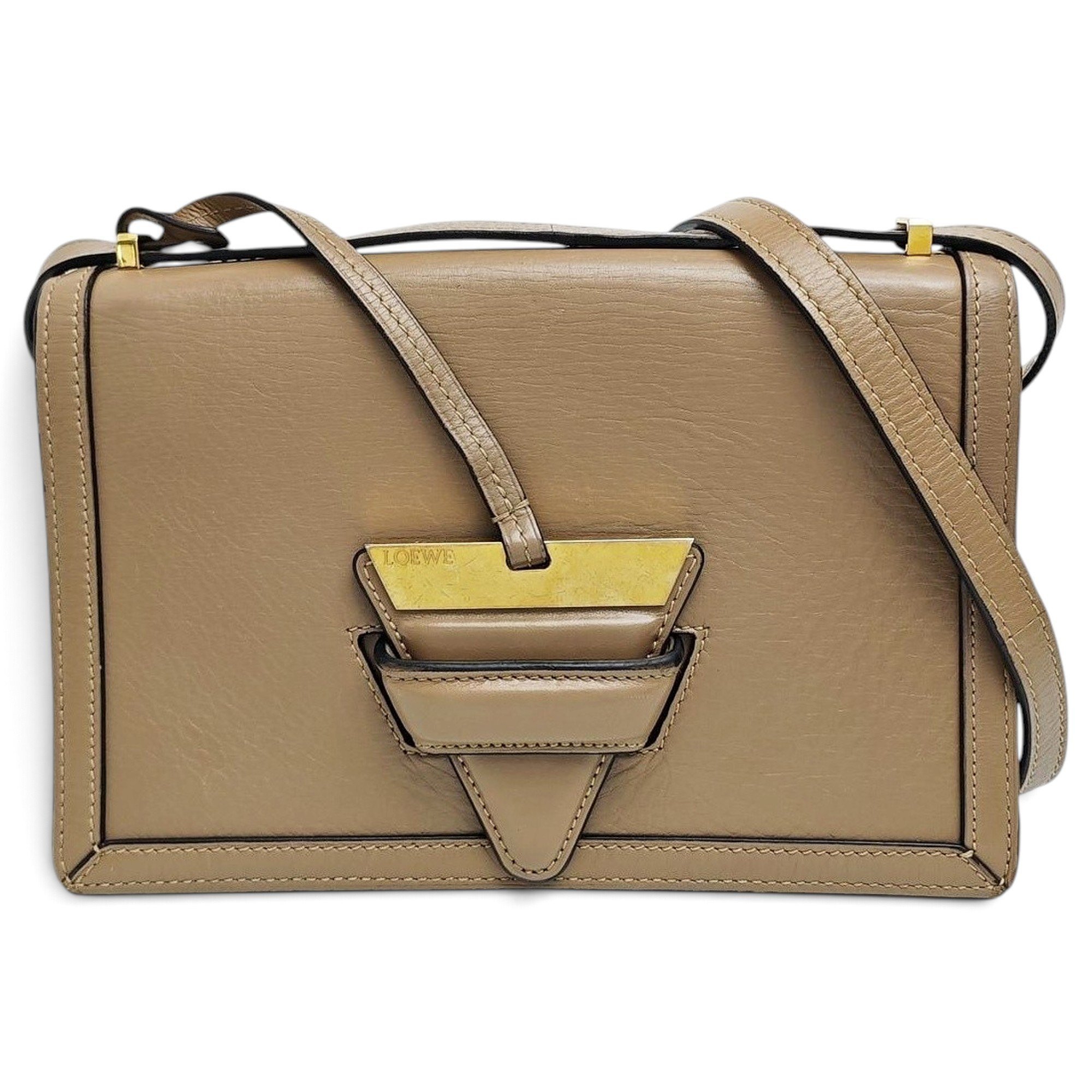 Barcelona leather handbag
