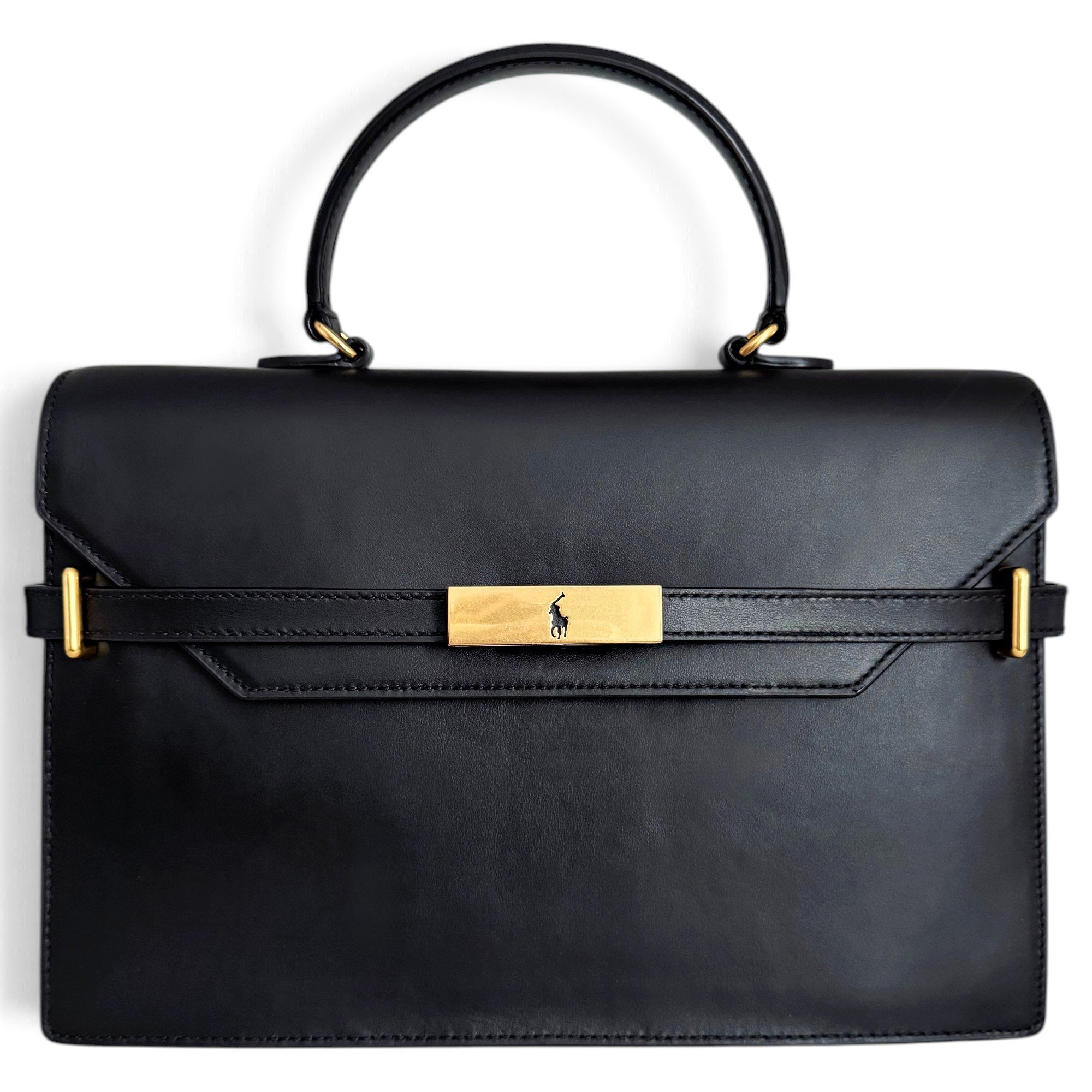 Leather satchel