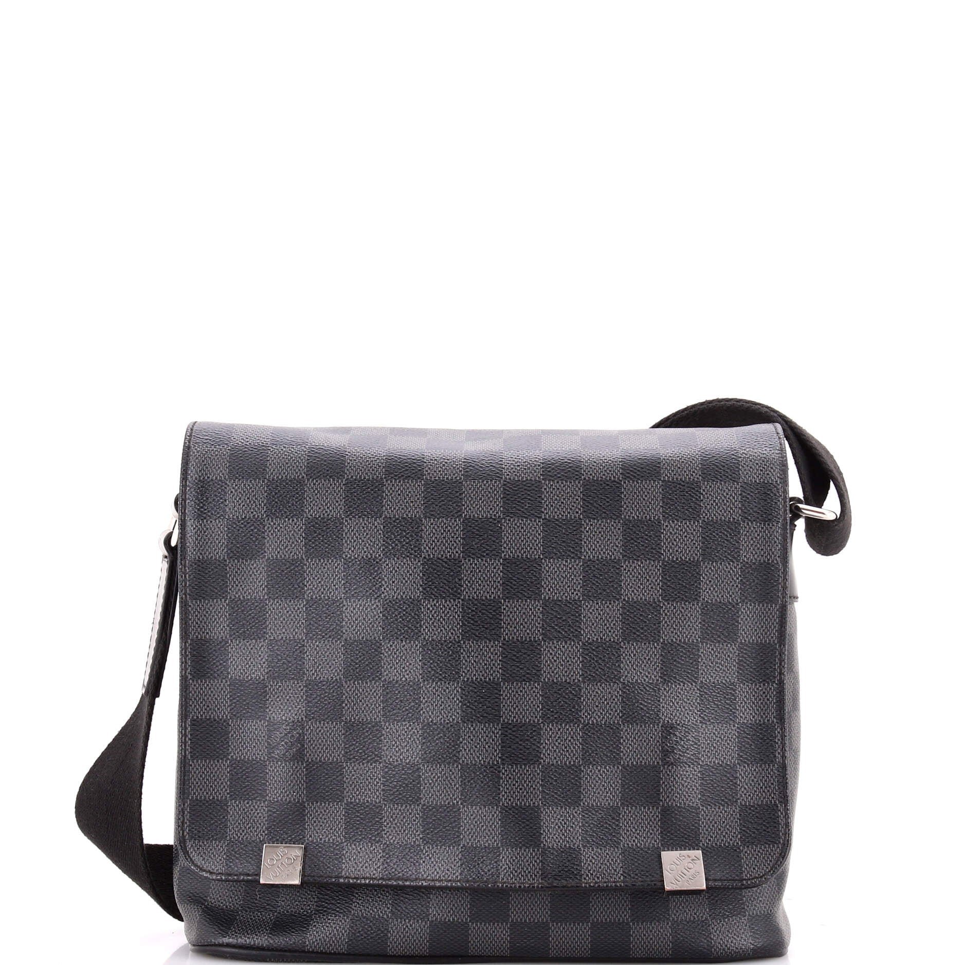 District NM Messenger Bag Damier Graphite PM