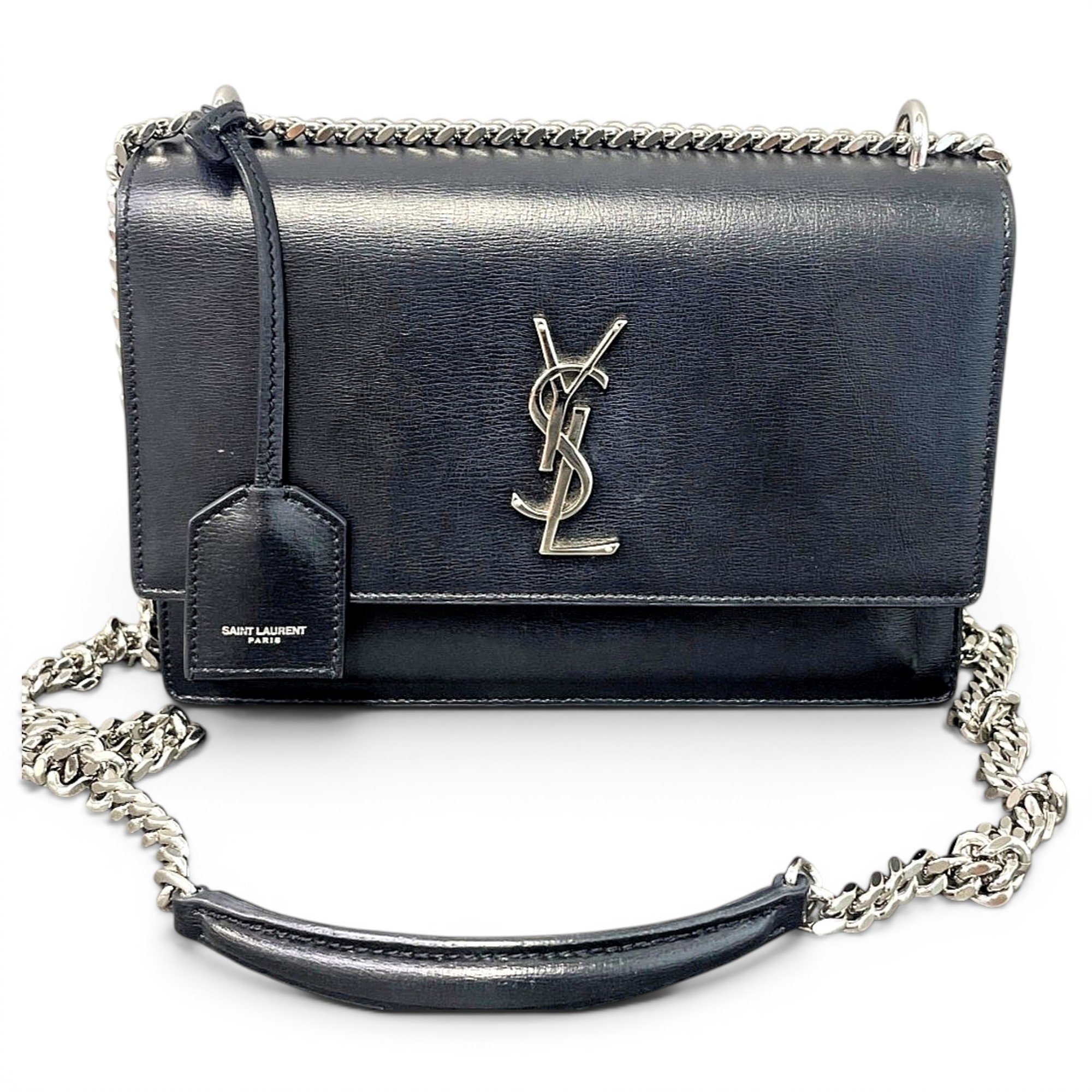 Sunset leather handbag