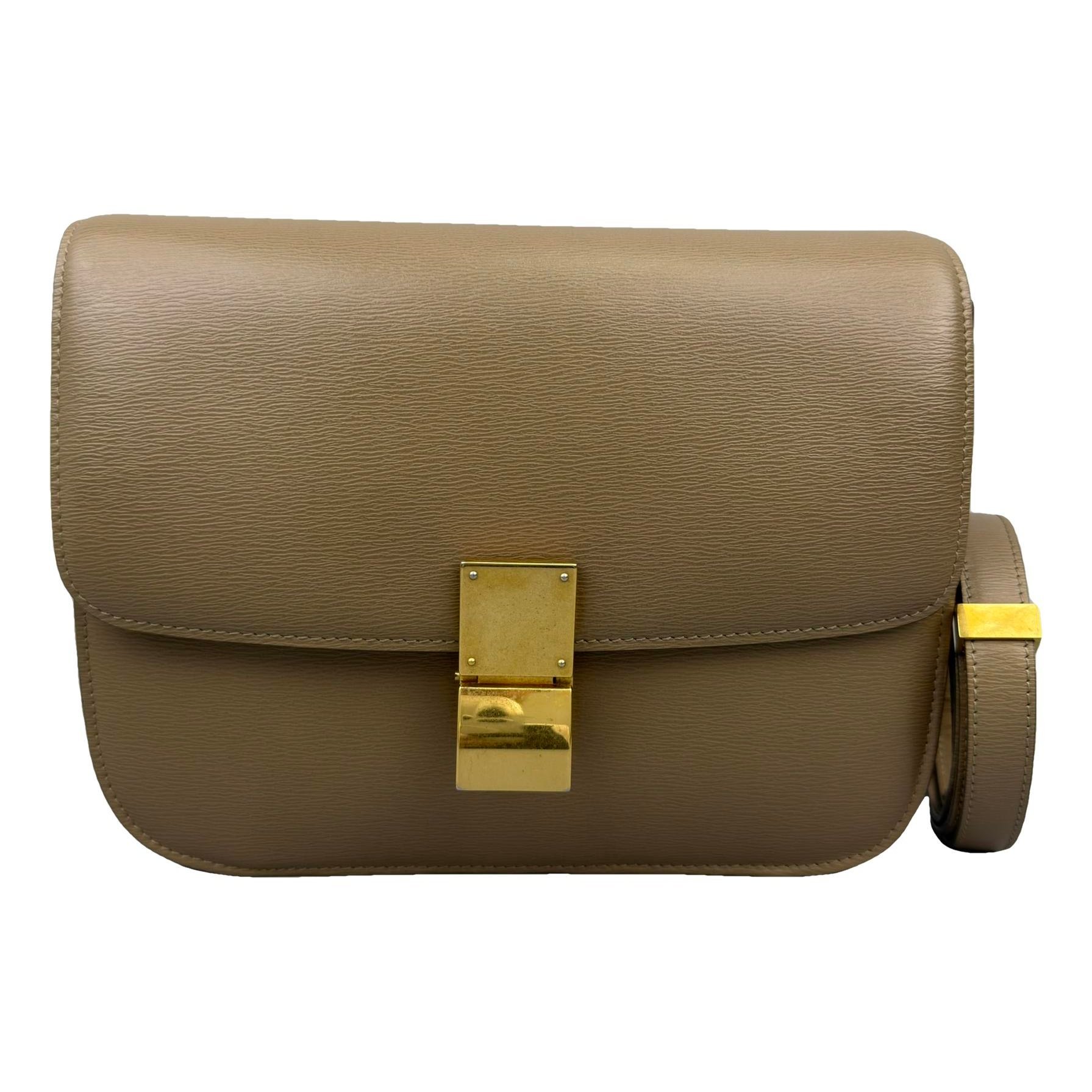 Classic leather handbag