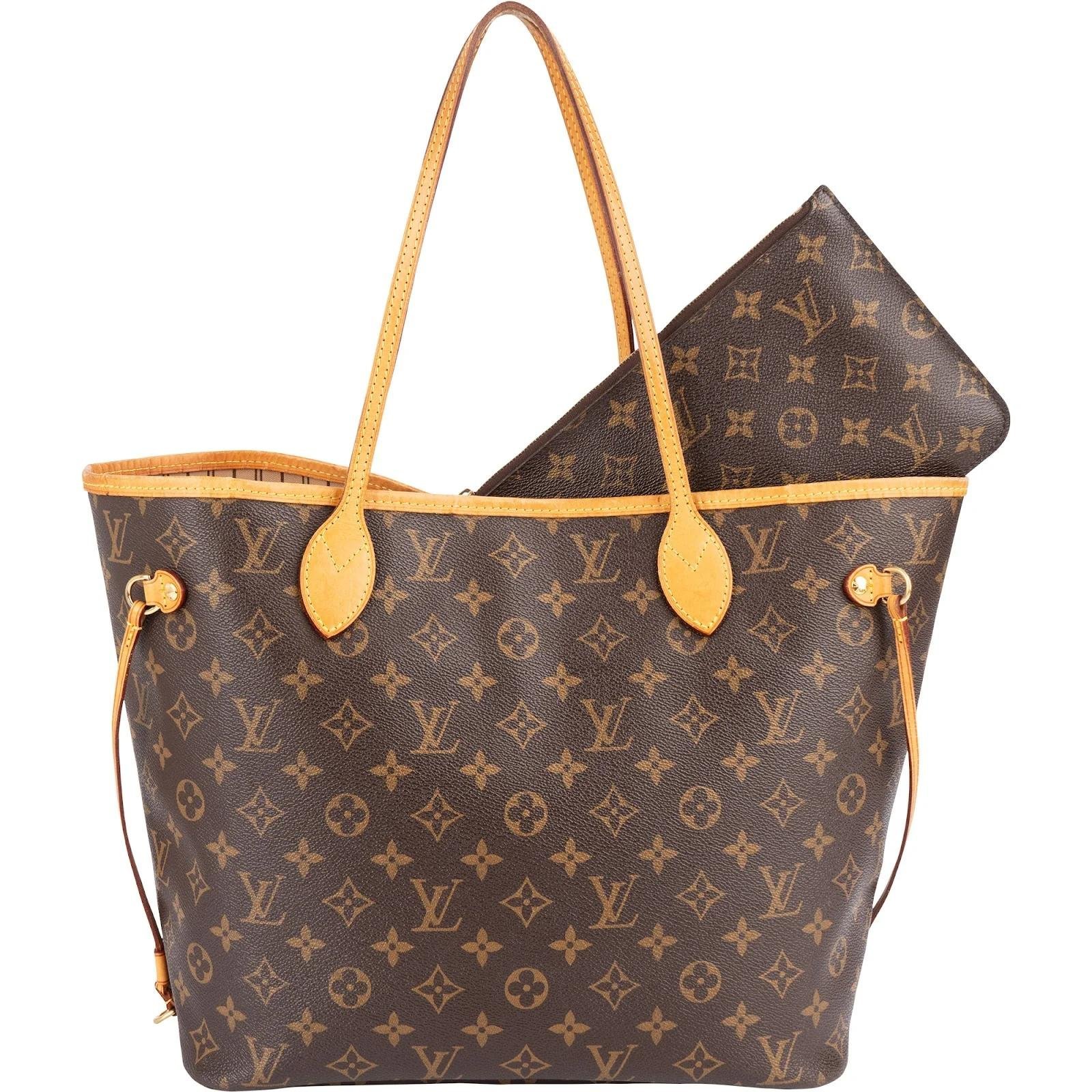 Neverfull leather handbag