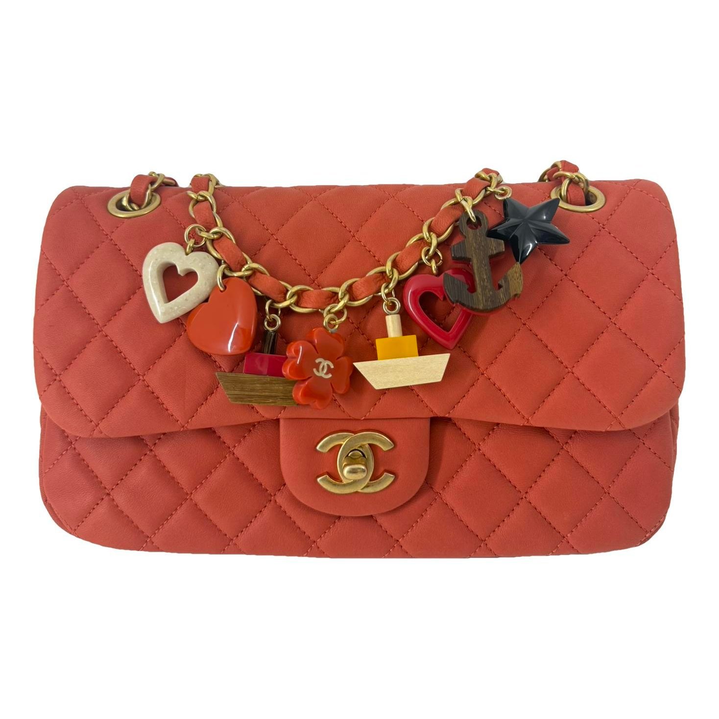 Timeless/Classique Valentine leather crossbody bag