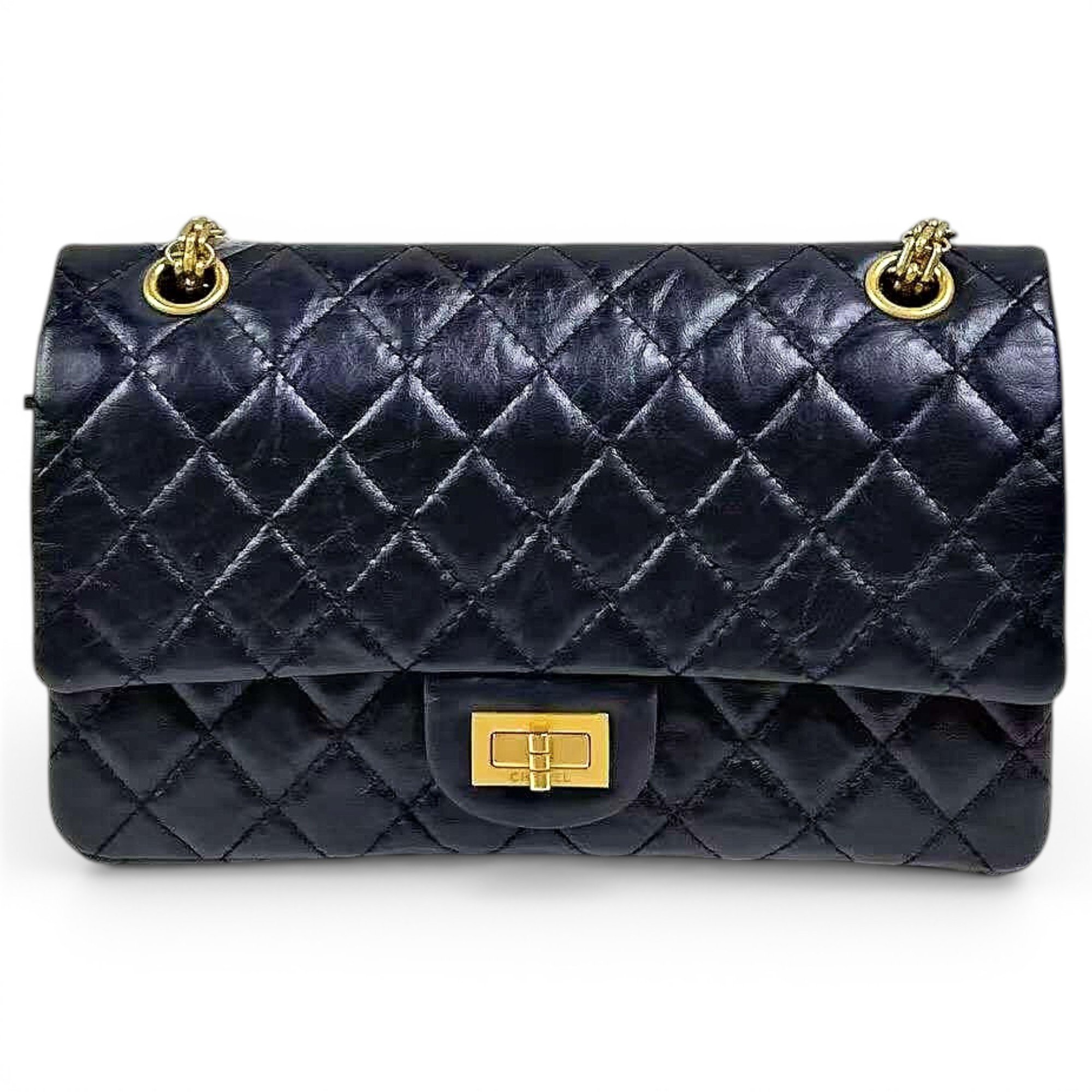 2.55 leather handbag