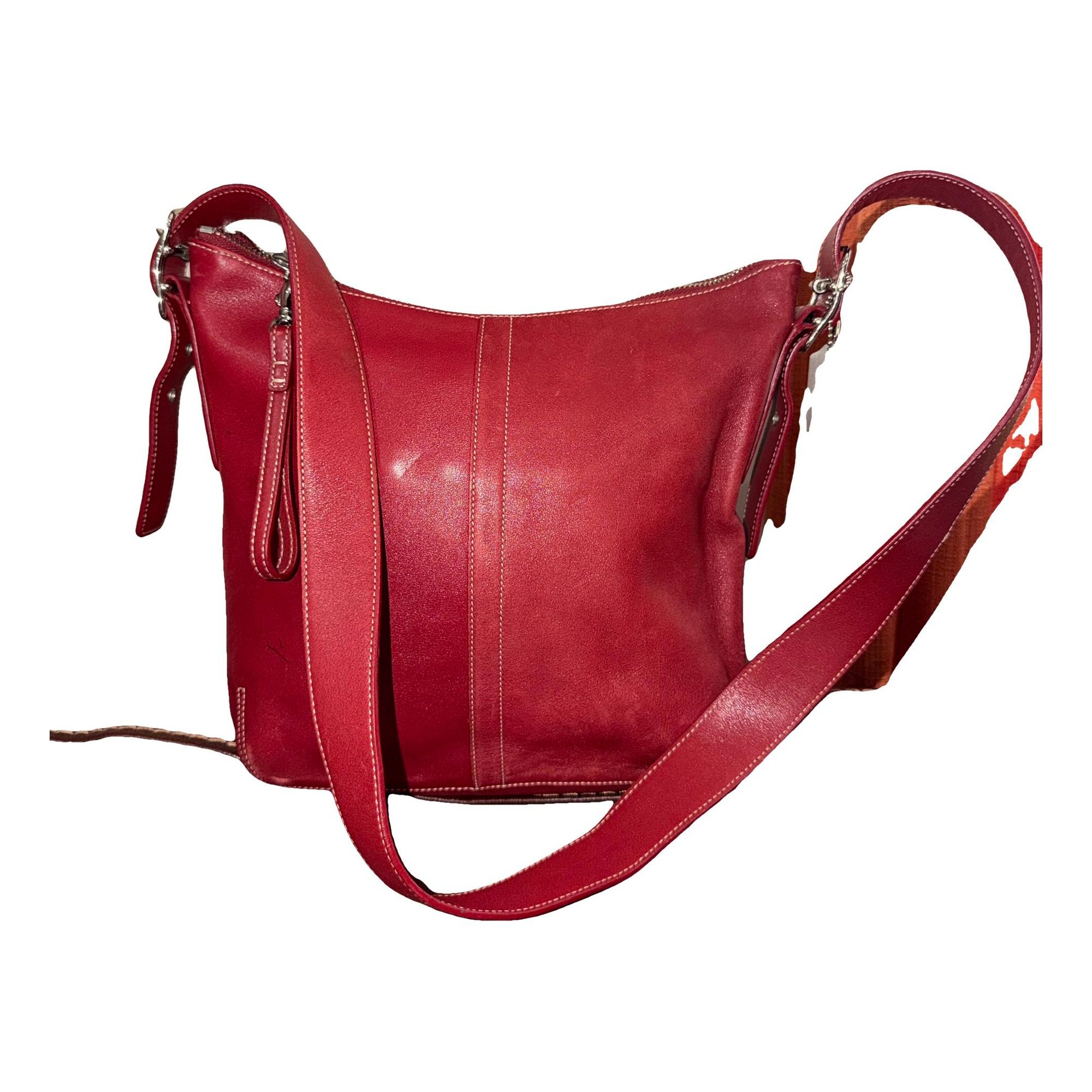 Leather crossbody bag
