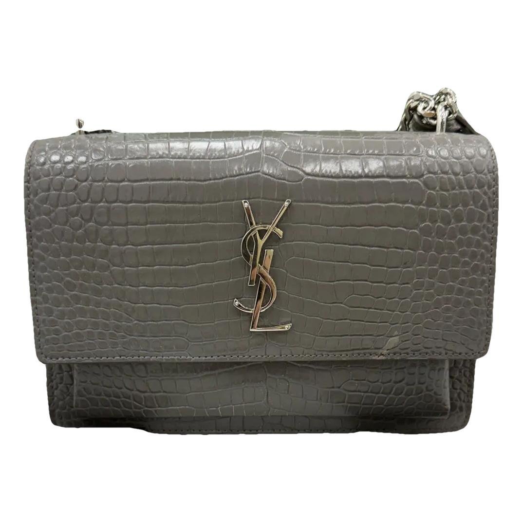 Sunset leather crossbody bag