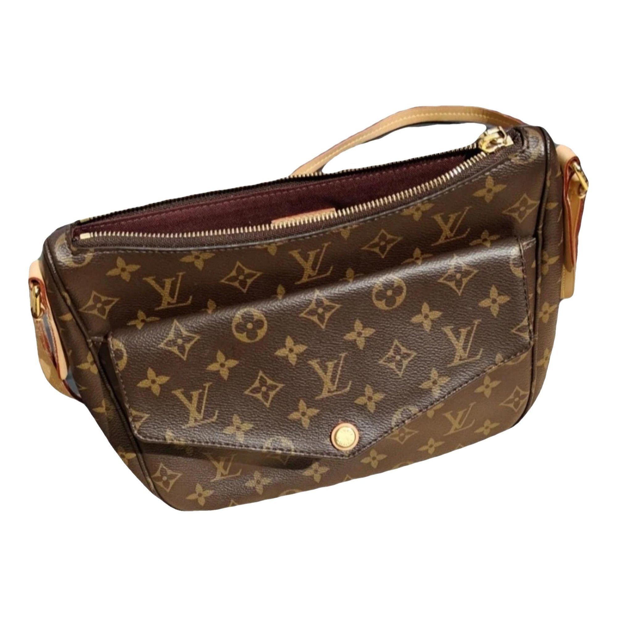 Leather crossbody bag