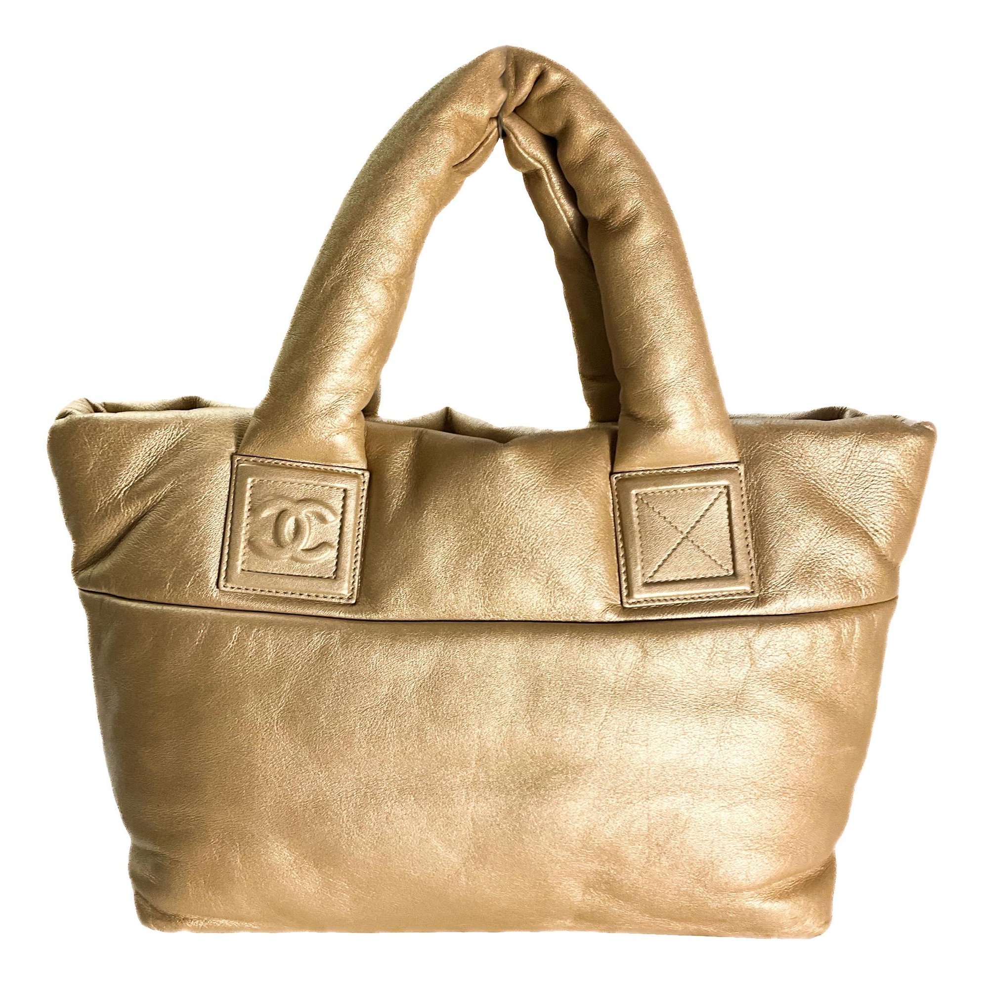 Leather tote