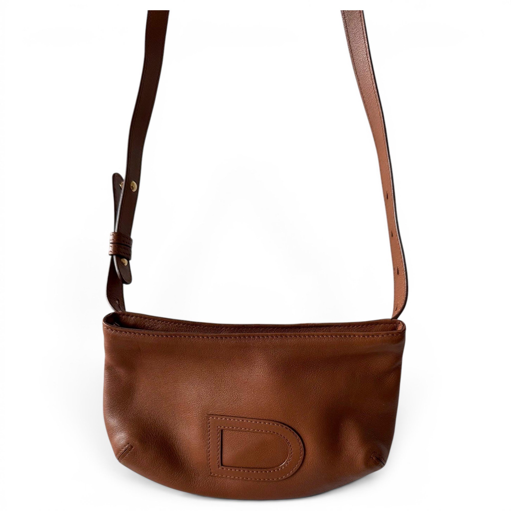 Leather crossbody bag